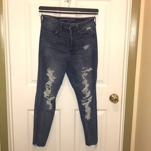 American Eagle super high rise jegging, size 12 S